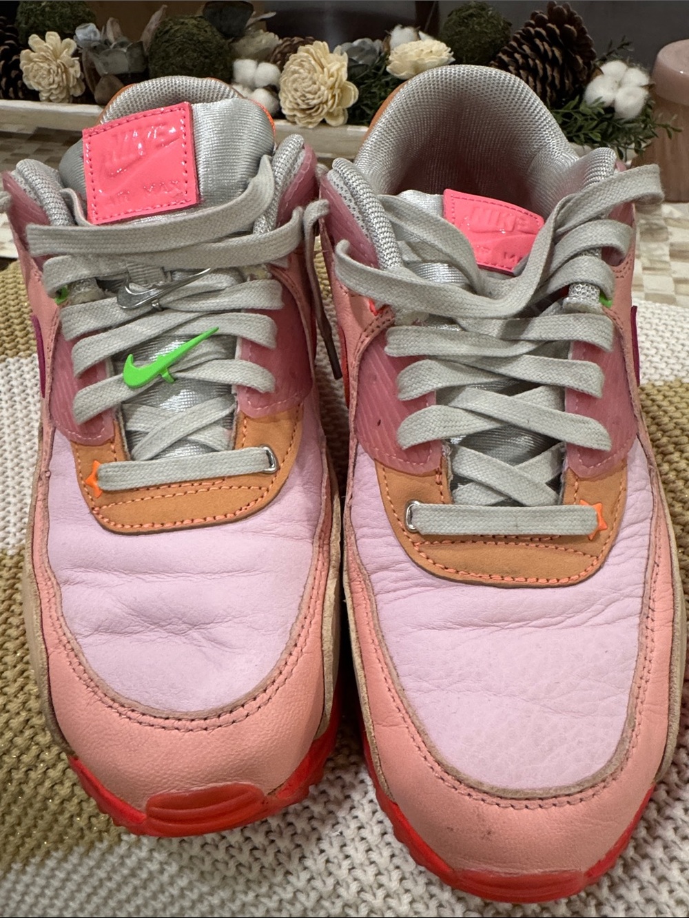 Nike Pink Peach Multi-Accent Trainers
